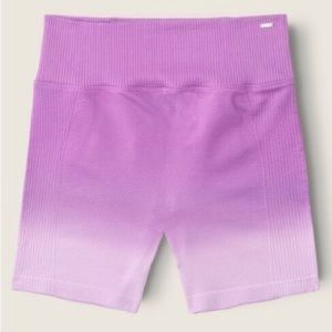 Victoria’s secret Pink active biker shorts purple ombré